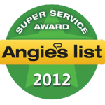 Angie's List Super Service Award 2012