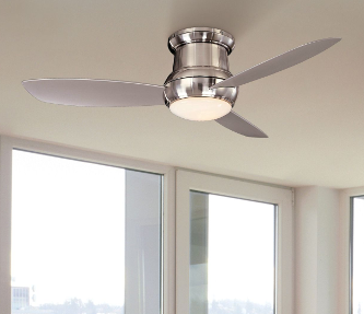 Flush Mount Hugger Ceiling Fan